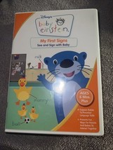 Disney Baby Einstein - My First Signs: See &amp; Sign w/ Baby [DVD] Ages 6 M... - $4.95