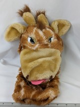 Geppeddo Giraffe Plush Hand Puppet 13 Inch Stuffed Animal Toy - £6.91 GBP