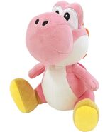 Super Mario Bros 6" Plush Pink Yoshi - $22.28