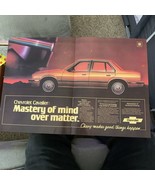 1982 Chevrolet Cavalier Original 2-page Advertisement Print Art Car Ad - $211.82 MXN