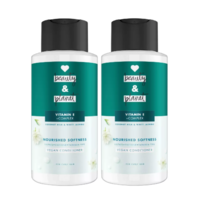 Love Beauty and Planet Coconut Milk and White Jasmine Hair Conditioner 2 Pack - £15.17 GBP
