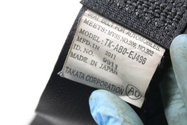 2009-2014 ACURA TSX SEDAN REAR RIGHT PASSENGER SEAT BELT ASSEMBLY BLACK P5668 image 8