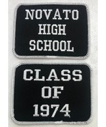 NOVATO HIGH SCHOOL SEW/IRON PATCH EMBROIDERED YEARBOOK LETTERMAN JACKET ... - $23.31 CAD