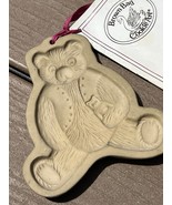 Brown Bag Cookie Art Teddy Bear Holiday 1984 Vintage Mold Recipe New Orn... - $303.28 MXN