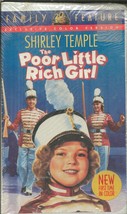 Shirley Temple Poor Little Rich Girl VINTAGE VHS Cassette - £11.62 GBP