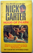 Nick Carter HOOD OF DEATH (Killmaster 34) out-bonds James Bond OPEC attacks US - £5.48 GBP