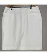 Halogen White Pencil Skirt Knee-Length Work - €20,06 EUR