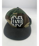 New Era Notre Dame Hat Camo Green Brown Black 6 ¾ Sportswear - €17,88 EUR
