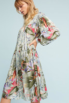 NWT $228 ANTHROPOLOGIE PARADISO SWING DRESS by GEISHA DESIGNS S - £75.91 GBP