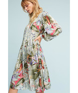 NWT $228 ANTHROPOLOGIE PARADISO SWING DRESS by GEISHA DESIGNS S - £75.75 GBP