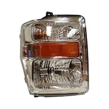 Headlight For 08-10 Ford F-350 Chrome Right Side Housing Clear Aero Styl... - $223.20