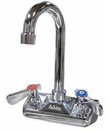 4&quot; AA-410G Wall Mount Commercial Hand Sink Faucet with 3-1/2&quot; Gooseneck ... - £74.00 GBP