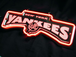 New York NY Yankees Bar 3D Beer Bar Neon Light Sign 14&quot; x 10&quot; - £159.56 GBP