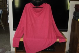 Stella &amp; Dot (New) Ren Slouchy Knit Top - Long Sleeve - Berry - 2X - £20.68 GBP