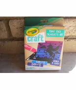 Crayola craft  3 paint sticks silhouette art nib - $9.60 CAD