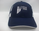 Lutheran Social Services Indiana Hat Blue Hook Loop Baseball Cap - $19.99