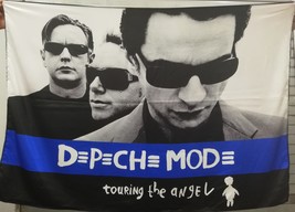 DEPECHE MODE Touring the Angel FLAG CLOTH POSTER BANNER New Wave Synth Pop - £15.95 GBP