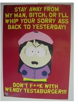 South Park Poster SouthPark Wendy TV Commercial - $72.59
