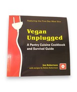 Vegan Unplugged Cookbook - Pantry Cuisine &amp; Survival Guide - First Edition - $190.74 MXN