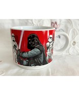 Vintage Star Wars Mug w Storm Troopers + Darth Vader 3&quot; Tall Diameter 3.5&quot; - €8,58 EUR
