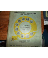 Original June, 1958, Coatesville and Downingtown Telephone Book from Bel... - $27.44 CAD