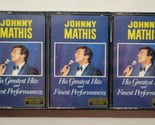 Johnny Mathis His Greatest Hits and Finest Performances (Cassette, 1985,... - $12.86