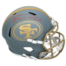 Brock Purdy Autographed San Francisco 49ers Slate Full Size Helmet Fanatics - $795.00