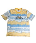Adidas Adventure Iguana Lizard Tie Dye T-Shirt Tee Men&#39;s Size Medium Blu... - €12,80 EUR