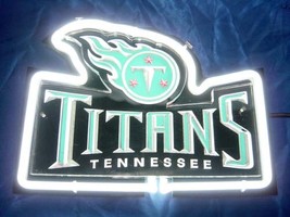 NFL Tennessee Titans Beer Bar 3D Neon Light Sign 10&quot; x 7&quot; - £160.05 GBP