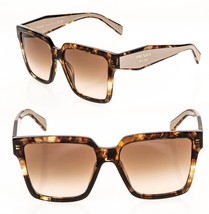 Prada Symbole Brown Beige Color Block Triangle PR24ZS 24Z Fashion Sunglasses - £308.57 GBP