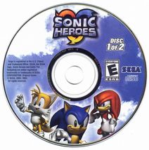 Sonic Heroes Disc 1-2 Microsoft Windows PC CD - $11.00