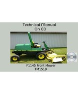 John Deere F1145 Front Mower Technical Manual  TM1519 - £14.91 GBP+