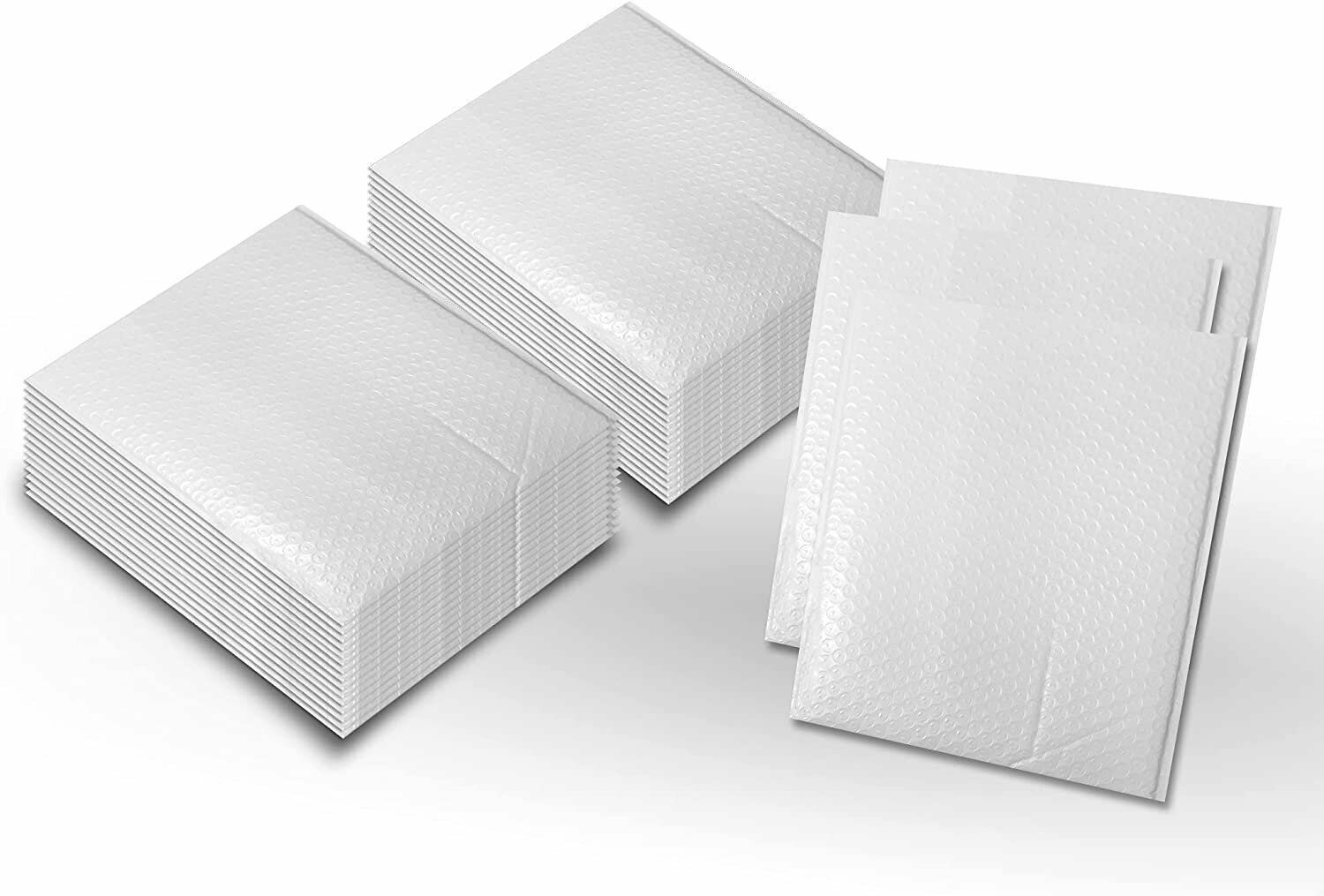 Primary image for 300 White Poly Bubble Mailers 6.5x9 Padded Envelopes Poly Cushion Envelopes