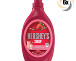 6x Bottles Hershey&#39;s Delicious Strawberry Flavor Syrup | 22oz | Fast Shi... - $41.70