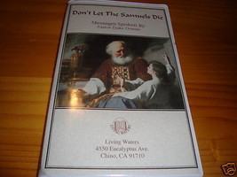 Don&#39;t Let the Samuels Die messages Pastor Duke Downs 2 cassette tape set - $10.29