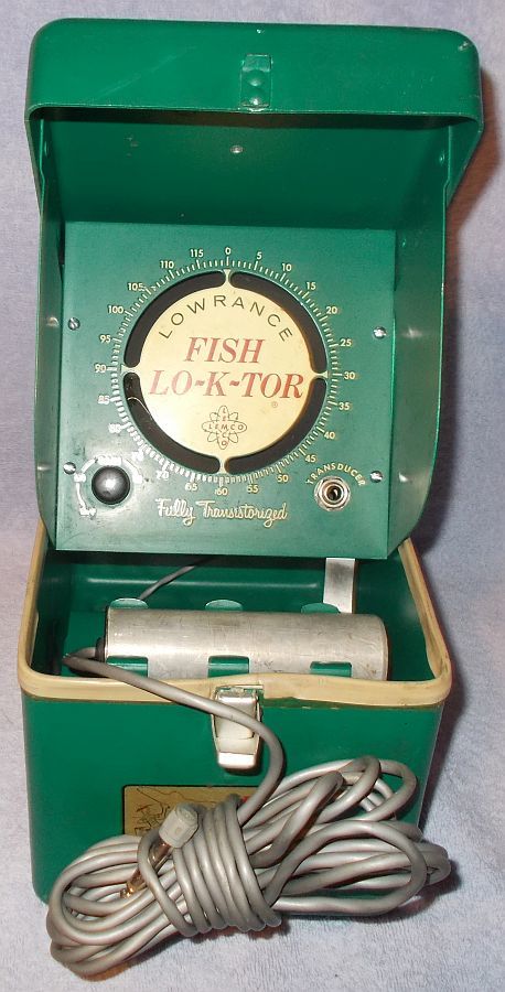 Vintage Lowrance Fishing Lo K Tor Model 505C Tested 1960's Fish Finder  Locator