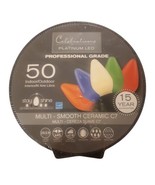 Celebrations Platinum LED 50 Multi Colored - Smooth Ceramic C7 (Indoor/O... - £22.75 GBP