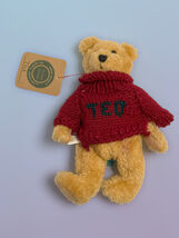 Boyds Bears Archive Collection Ted Plush Bear Red Sweater Tag - $19.98