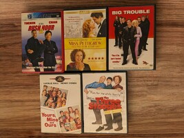 5 DVD Comedy Movie Lot-8 Hours Of Laughs Tim Allen Lucille Ball Chris Tu... - $217.08 MXN