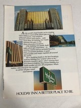 1985 Holiday Inn Hotel Vintage Print Ad Advertisement pa14 - £6.11 GBP