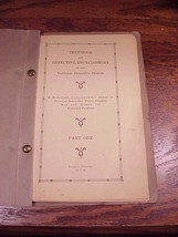 1934 Home Study Detective Instuction Course Text Book - £17.54 GBP
