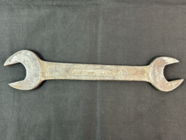 Vintage Craftsman Long C Open End Wrench # 10330 15/16&quot; &amp; 1&quot; Forged in USA - $9.90
