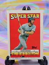 1988 Topps Super Star Baseball | #40 Wade Boggs Red Sox #142 #227 - $18.58 MXN