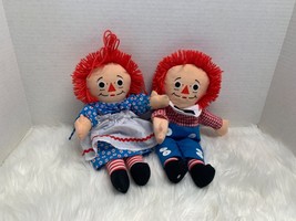 Hasbro 2015 Raggedy Ann &amp; Andy Plush Stuffed Doll Toy 14.5 in Tall - £15.95 GBP