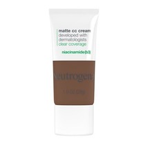 Neutrogena Clear Coverage Flawless Matte CC Cream, Truffle, 1 oz.. - £23.73 GBP