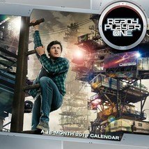 Ready Player One Movie 16 Month 2019 Photo Images Wall Calendar NEW SEALED - $14.50