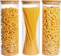 Vtopmart 70Oz Glass Food Storage Jars, 3 Pack Large Kitchen Containers, ... - $690.46 MXN