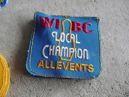 VINTAGE Embroidered Patch WIBC Bowling Champion Team - $11.88
