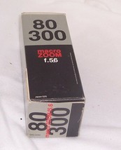 80-300 Macro Zoom Lens F5.6 For Konica 100225 - £38.75 GBP