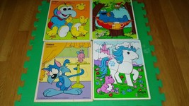 Playskool Puzzle Cookie Monster, Majesty &amp; Spike Dragon, Gonzo, Furrball... - $50.00